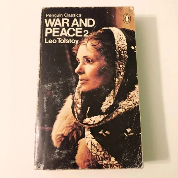 Vintage 1975 Leo Tolstoy War and Peace 2 Volume Boxed Set Paperback - Picture 15 of 16